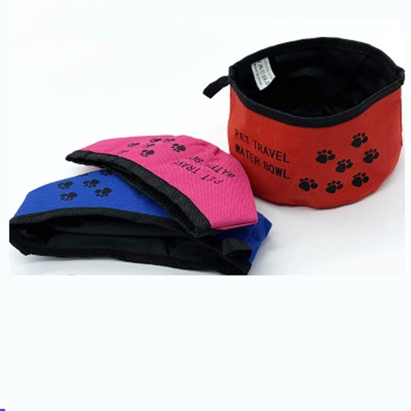 Pet Water Bowl Collapsible Dog Bowl With Carabiner