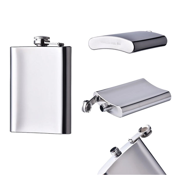 304 Stainless Steel Hip Flask