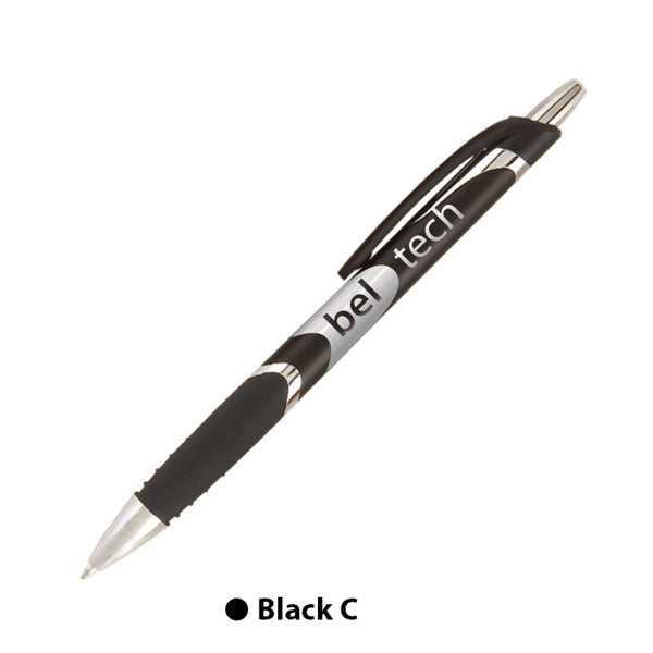 Spectrum Grip Plastic Pen (1 Color Imprint)