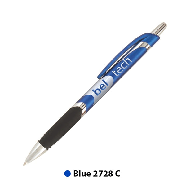 Spectrum Grip Plastic Pen (1 Color Imprint)