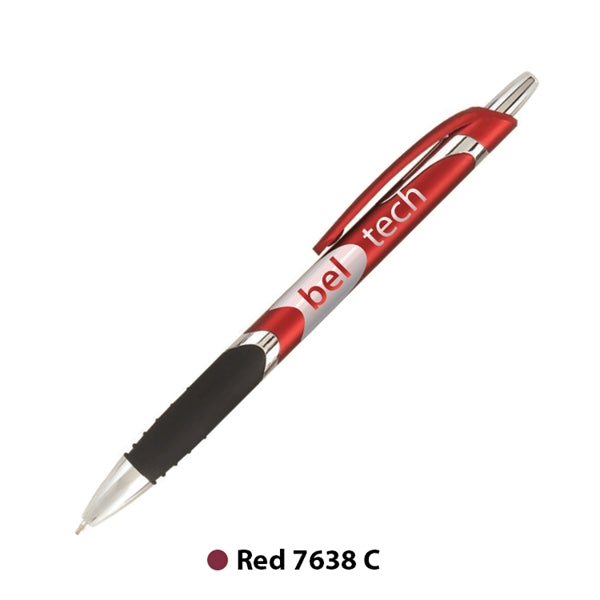Spectrum Grip Plastic Pen (1 Color Imprint)