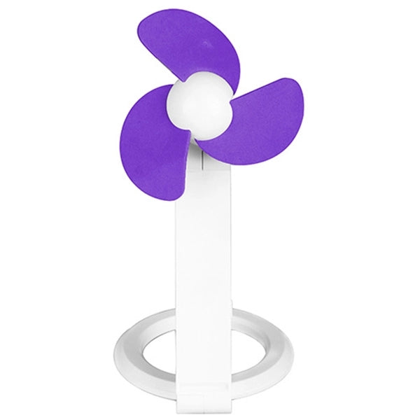Mini Electric Fan with Rotatable Base