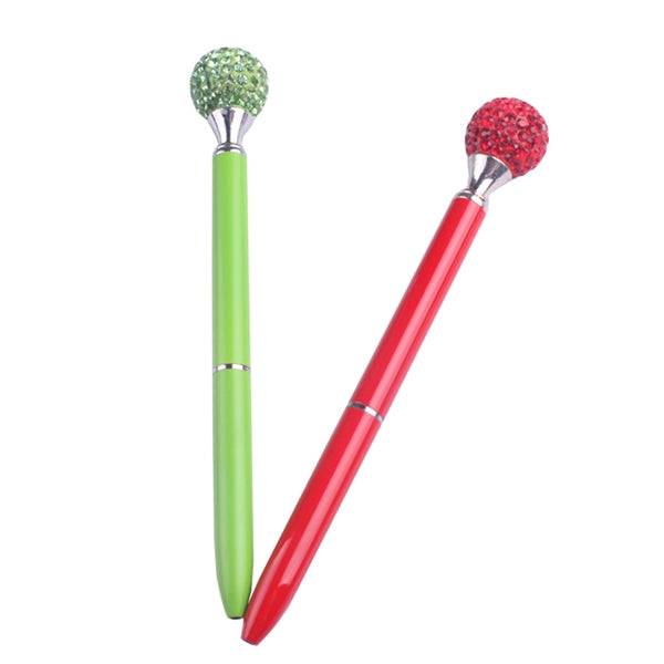 Metal Ballpoint Pen with Crystal