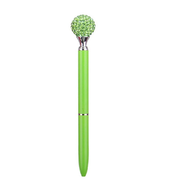 Metal Ballpoint Pen with Crystal