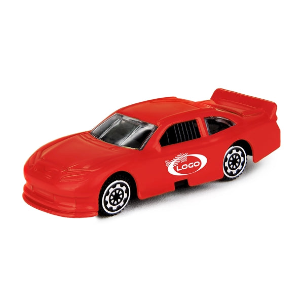 3" 1.64 Nascar style die cast car Red (u)