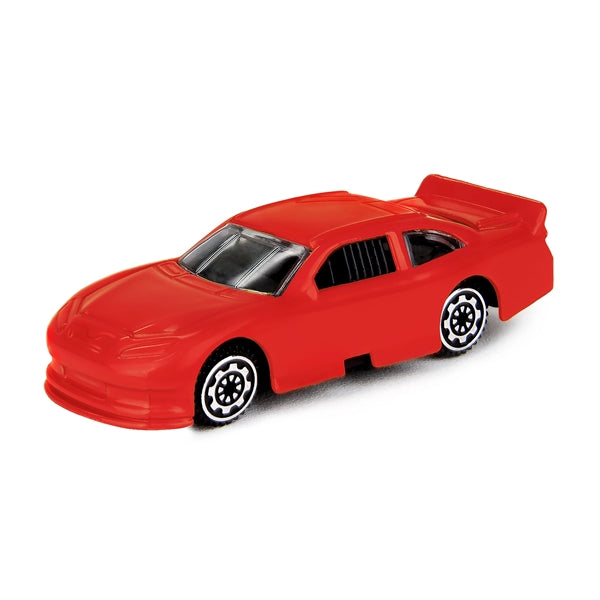 3" 1.64 Nascar style die cast car Red (u)