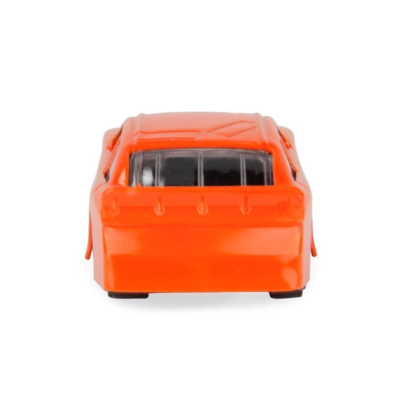 3" 1.64 Nascar style die cast car Orange (u)