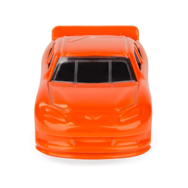 3" 1.64 Nascar style die cast car Orange (u)