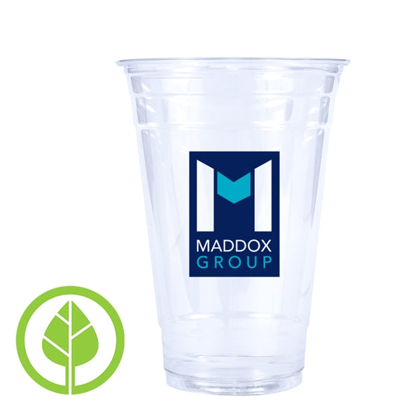 20 oz. Compostable Eco-Friendly PLA Plastic Cup