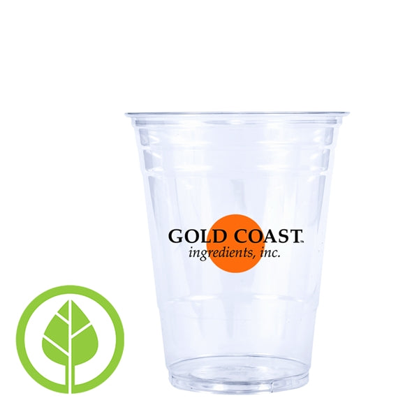 16 oz. Eco-Friendly Clear PLA Plastic Cup
