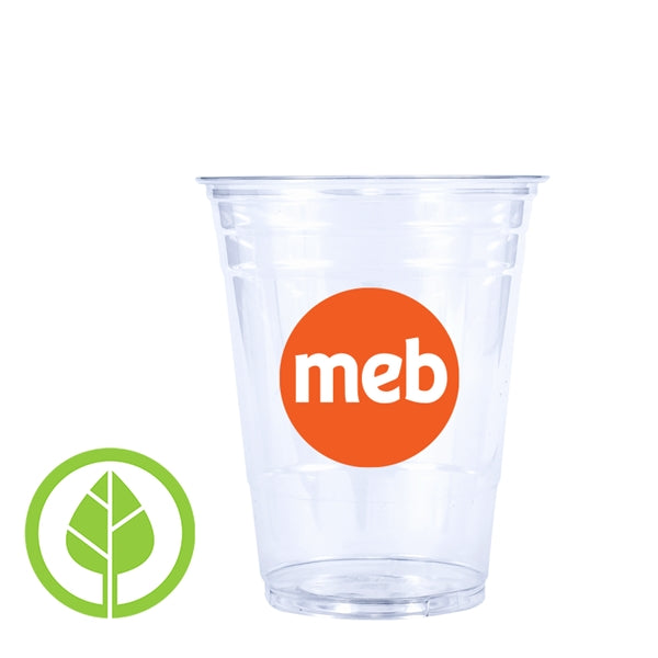16 oz. Eco-Friendly Clear PLA Plastic Cup