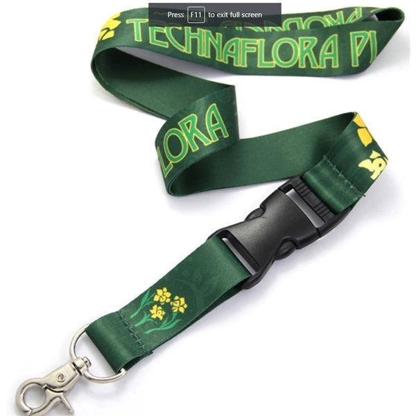 5/8" Full color Sublimated lanyard