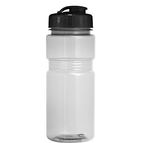 20 oz. Translucent Recreation Bottle with Flip Top Lid