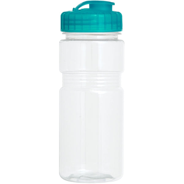 20 oz. Translucent Recreation Bottle with Flip Top Lid