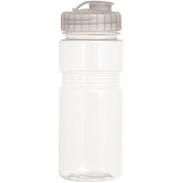20 oz. Translucent Recreation Bottle with Flip Top Lid