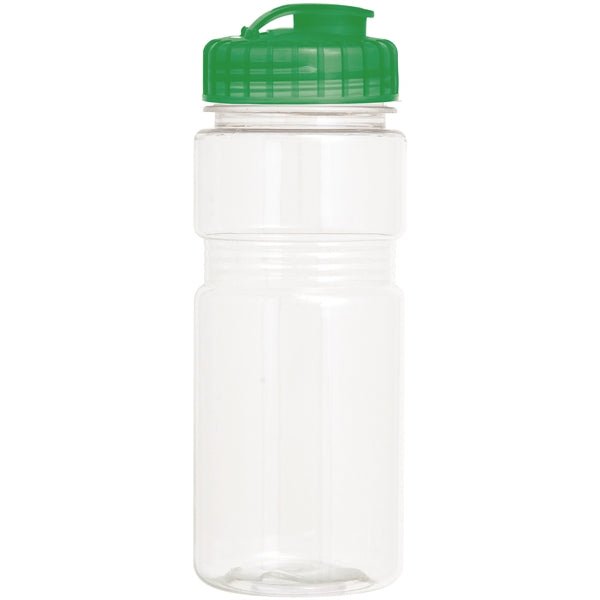 20 oz. Translucent Recreation Bottle with Flip Top Lid