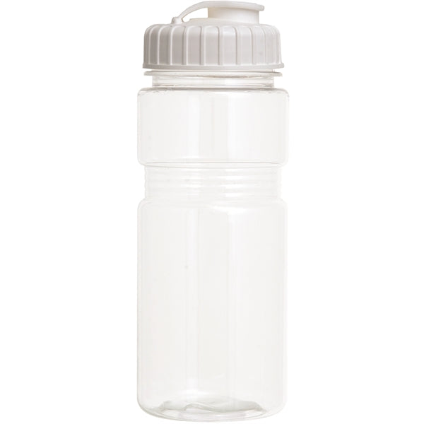 20 oz. Translucent Recreation Bottle with Flip Top Lid