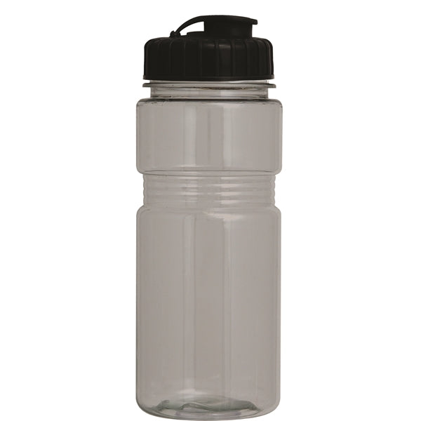 20 oz. Translucent Recreation Bottle with Flip Top Lid