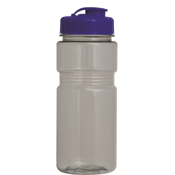 20 oz. Translucent Recreation Bottle with Flip Top Lid
