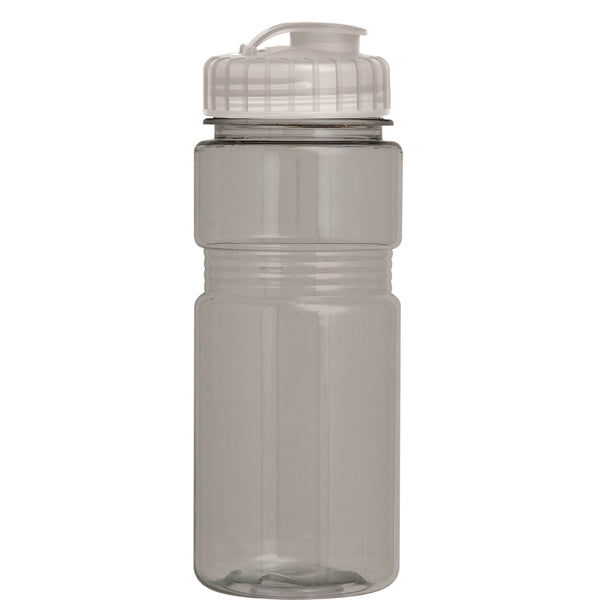 20 oz. Translucent Recreation Bottle with Flip Top Lid