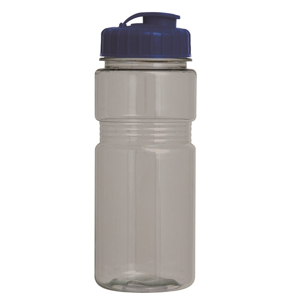 20 oz. Translucent Recreation Bottle with Flip Top Lid