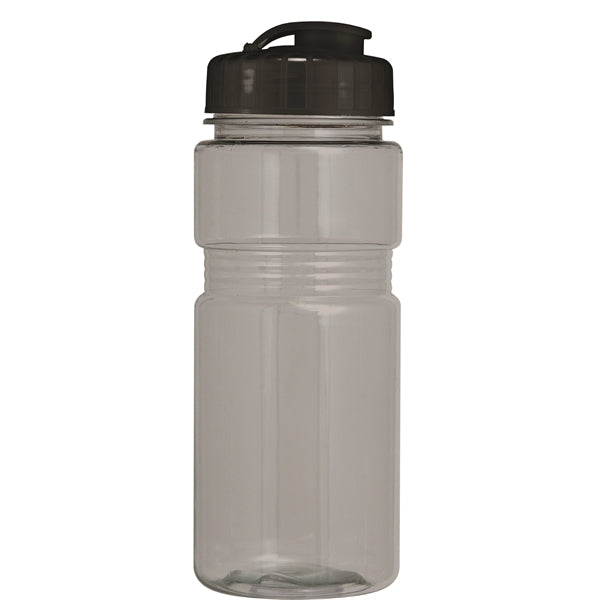 20 oz. Translucent Recreation Bottle with Flip Top Lid