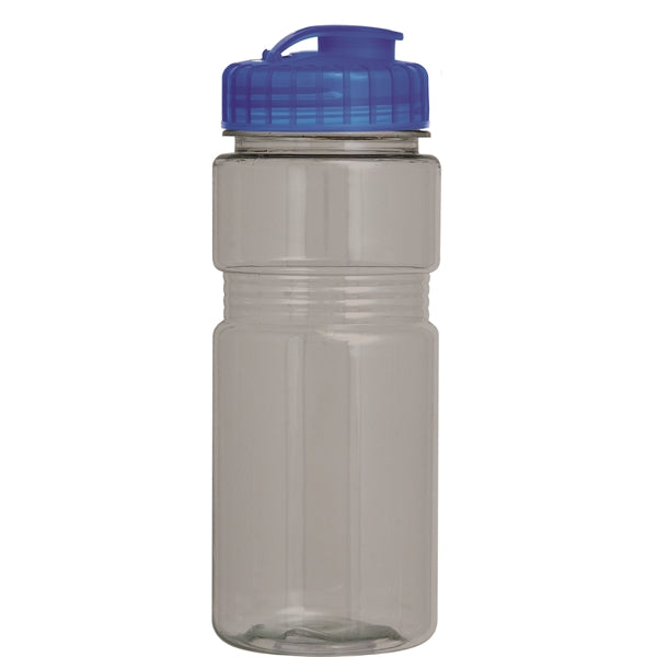20 oz. Translucent Recreation Bottle with Flip Top Lid
