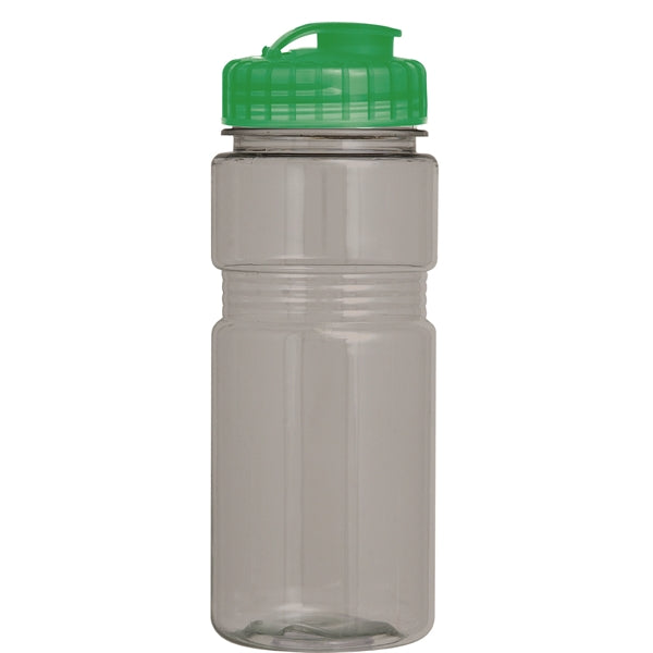 20 oz. Translucent Recreation Bottle with Flip Top Lid