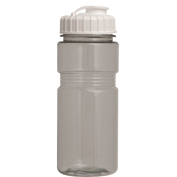 20 oz. Translucent Recreation Bottle with Flip Top Lid