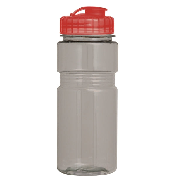 20 oz. Translucent Recreation Bottle with Flip Top Lid