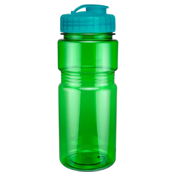 20 oz. Translucent Recreation Bottle with Flip Top Lid