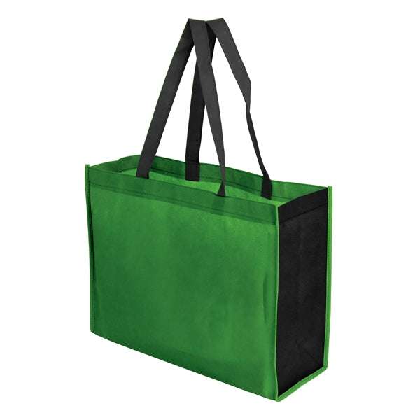 Two-Toned 16" x 12" Tote Bag with 6" Gusset