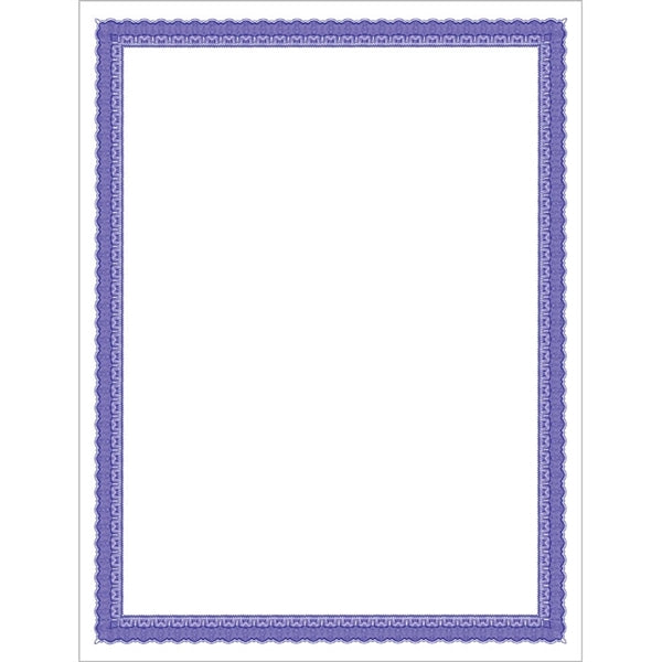 Text-weight Parchtone Certificate with Border