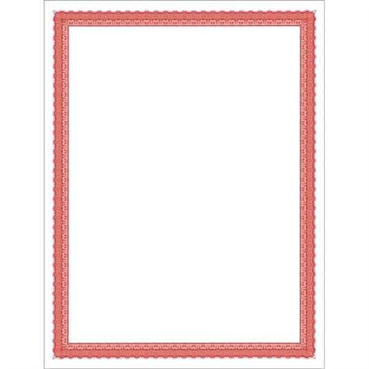 Text-weight Parchtone Certificate with Border