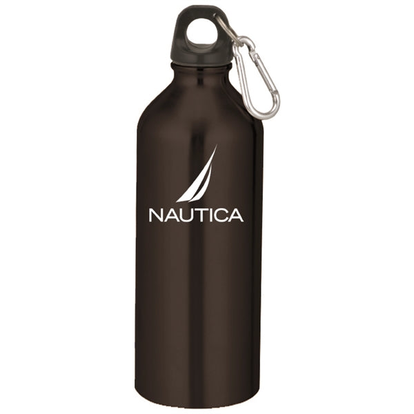 22 Oz. Aluminum Water Bottle w/Carabiner