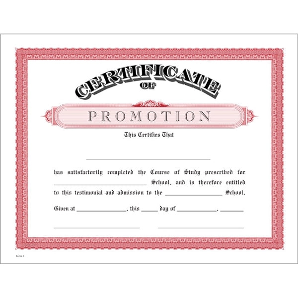 Classic Certificate Bond with Border