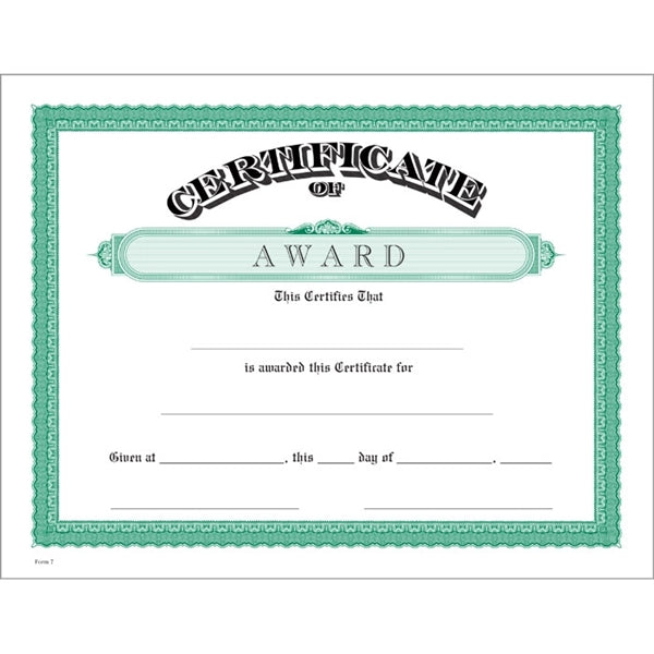 Classic Certificate