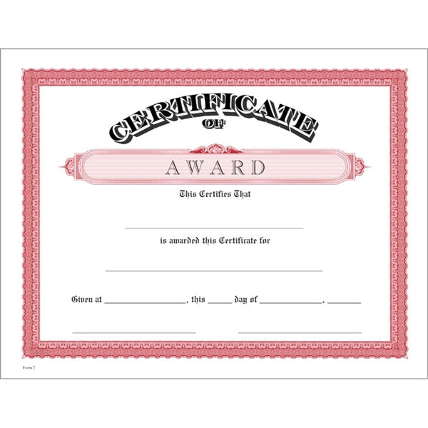 Classic Certificate Bond with Border