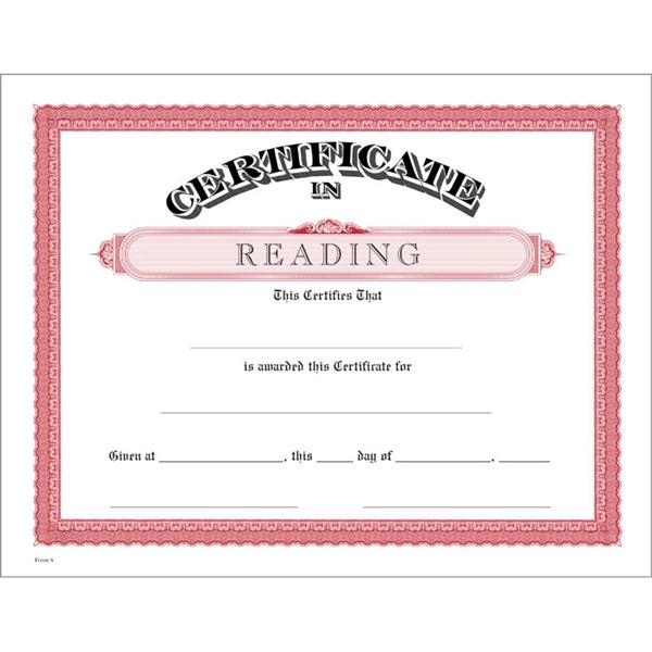 Classic Certificate Bond with Border