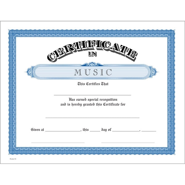 Classic Certificate