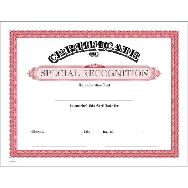 Classic Certificate