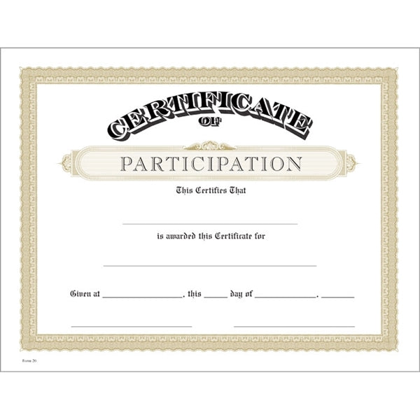 Classic Certificate