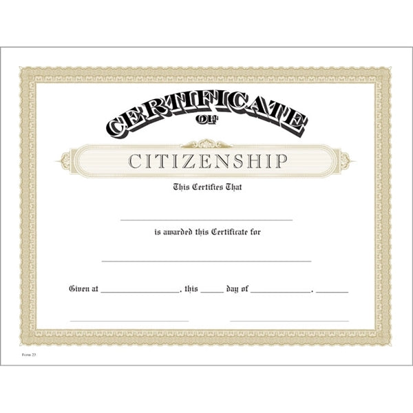 Classic Certificate