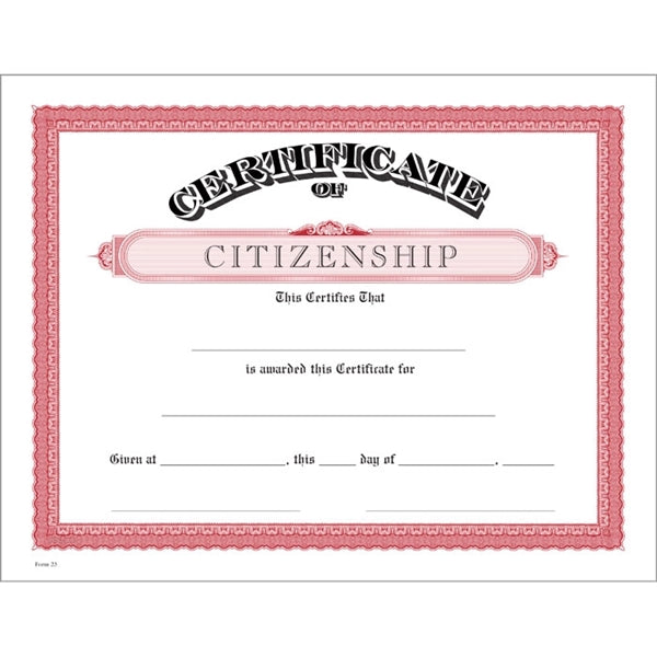 Classic Certificate