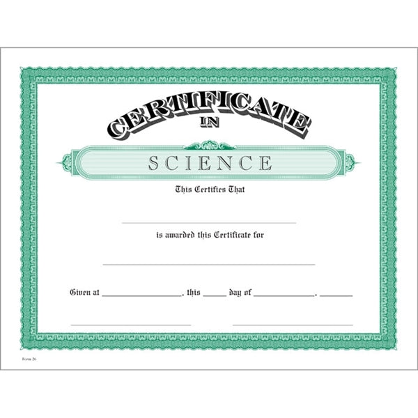 Classic Certificate