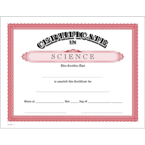 Classic Certificate