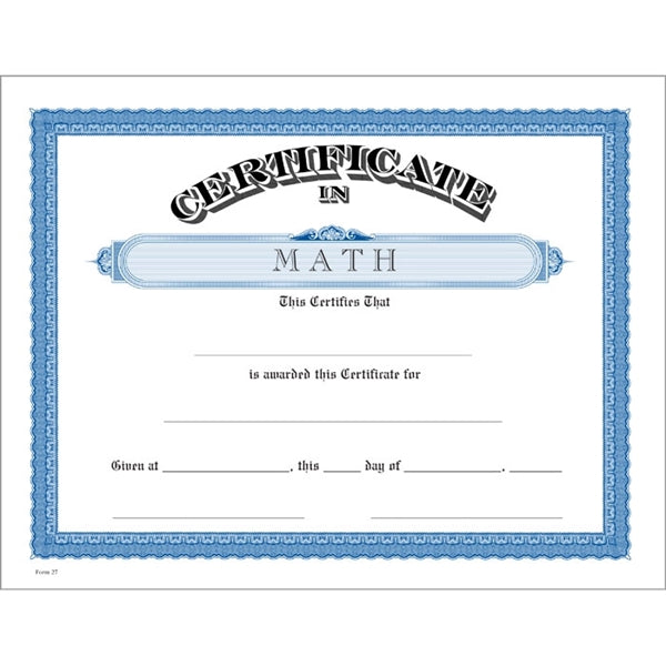 Classic Certificate