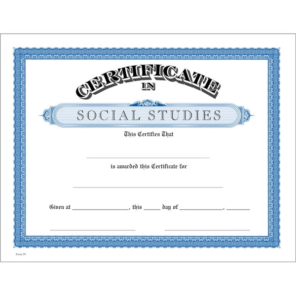 Classic Certificate Bond with Border
