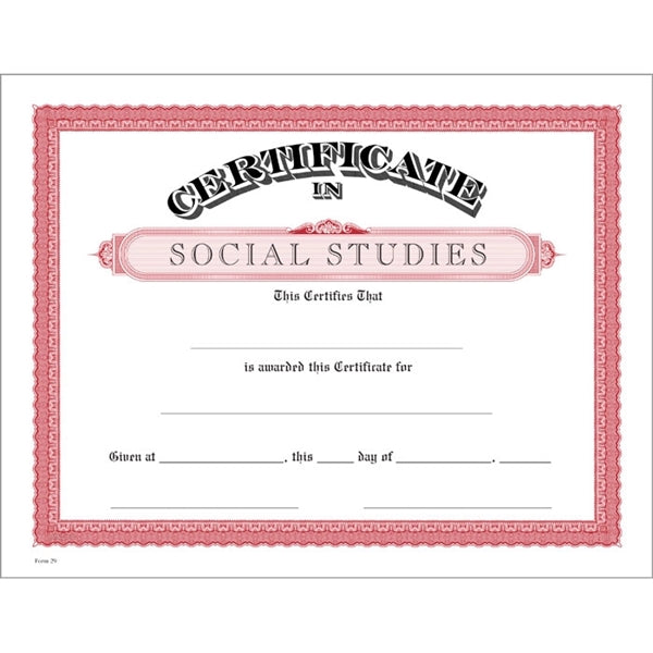 Classic Certificate Bond with Border