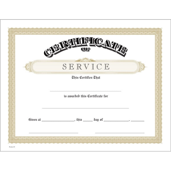 Classic Certificate